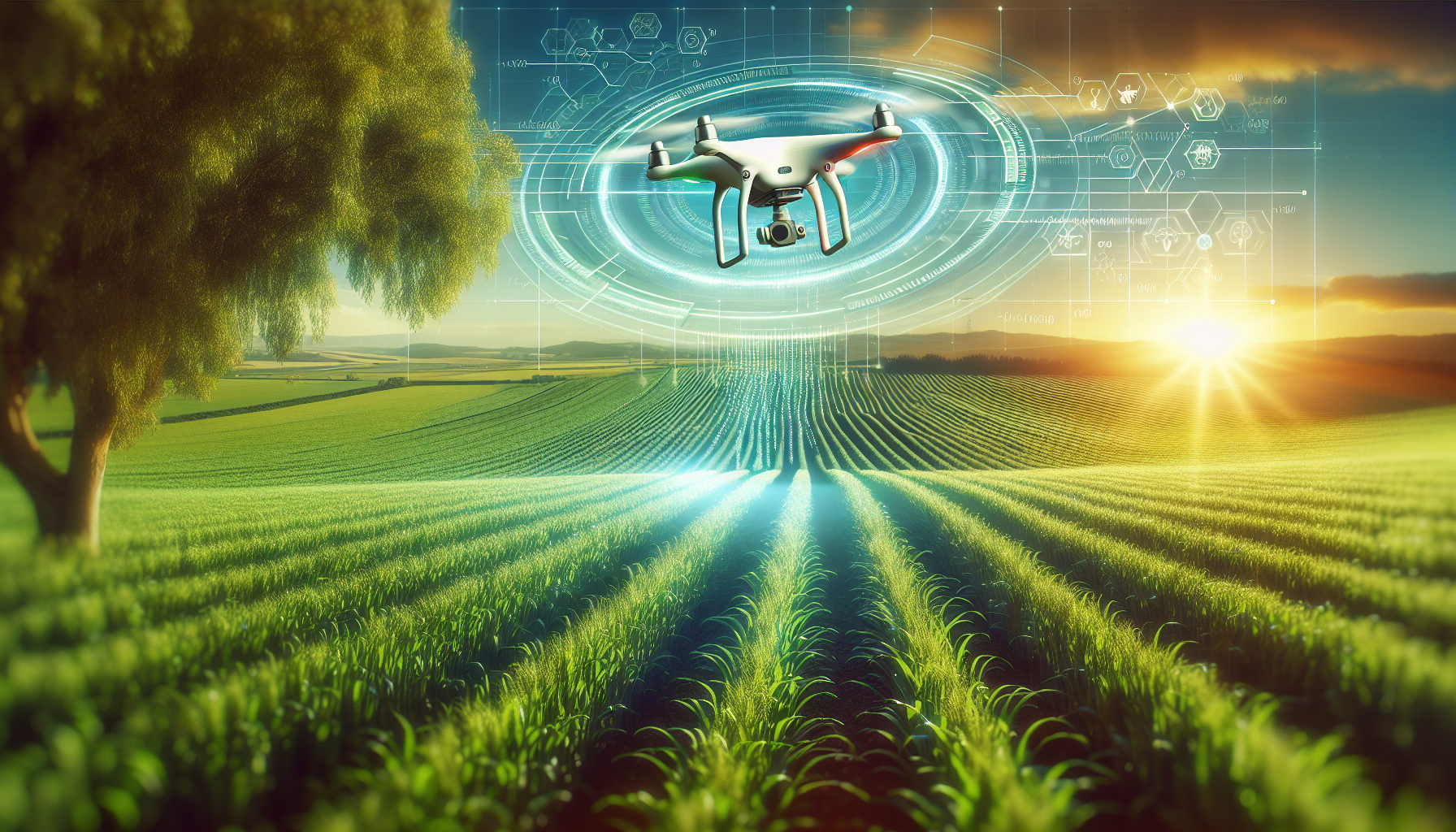 Revolutionizing Agriculture: The Role of AI Drones in Farming